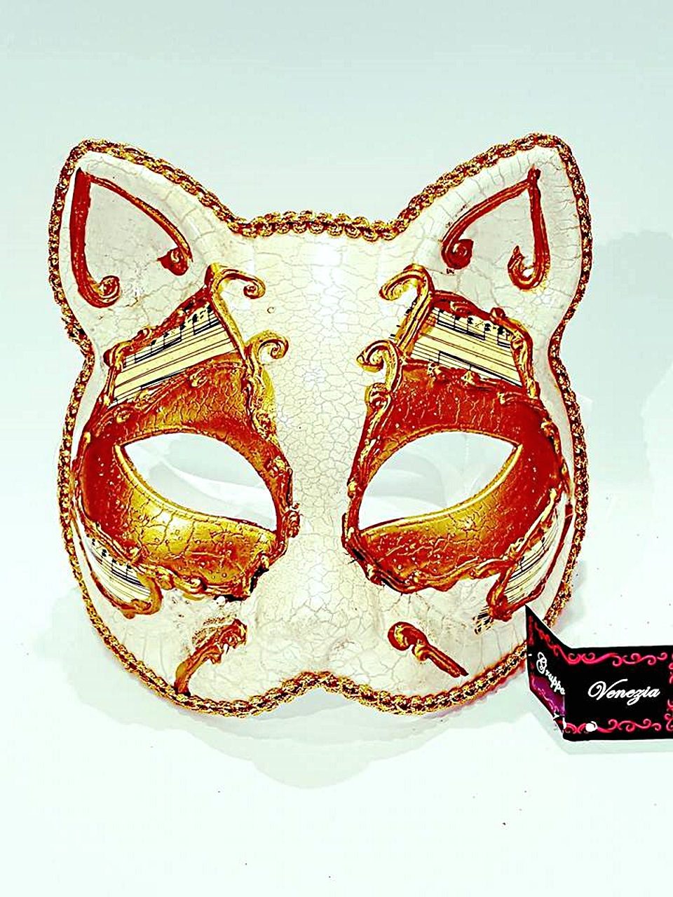 Maschera gatto cartapesta