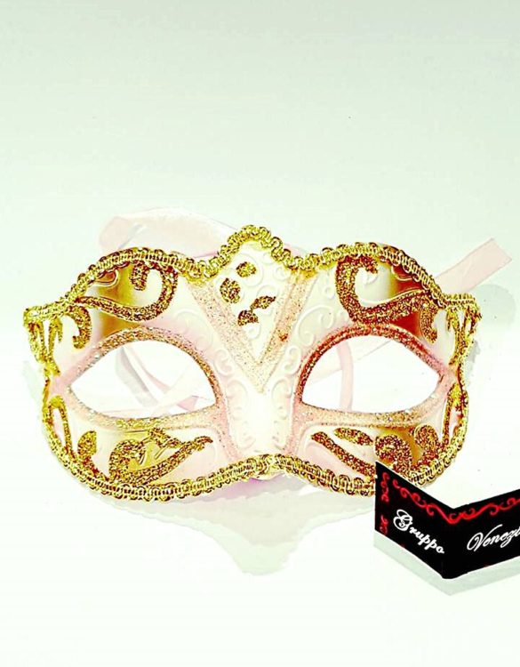 Maschera veneziana colombina crimè