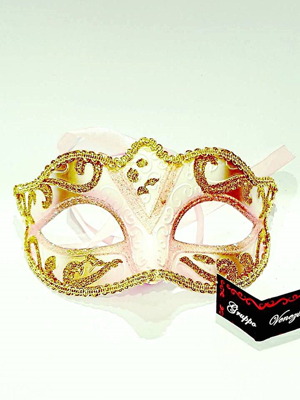 Maschera veneziana colombina crimè