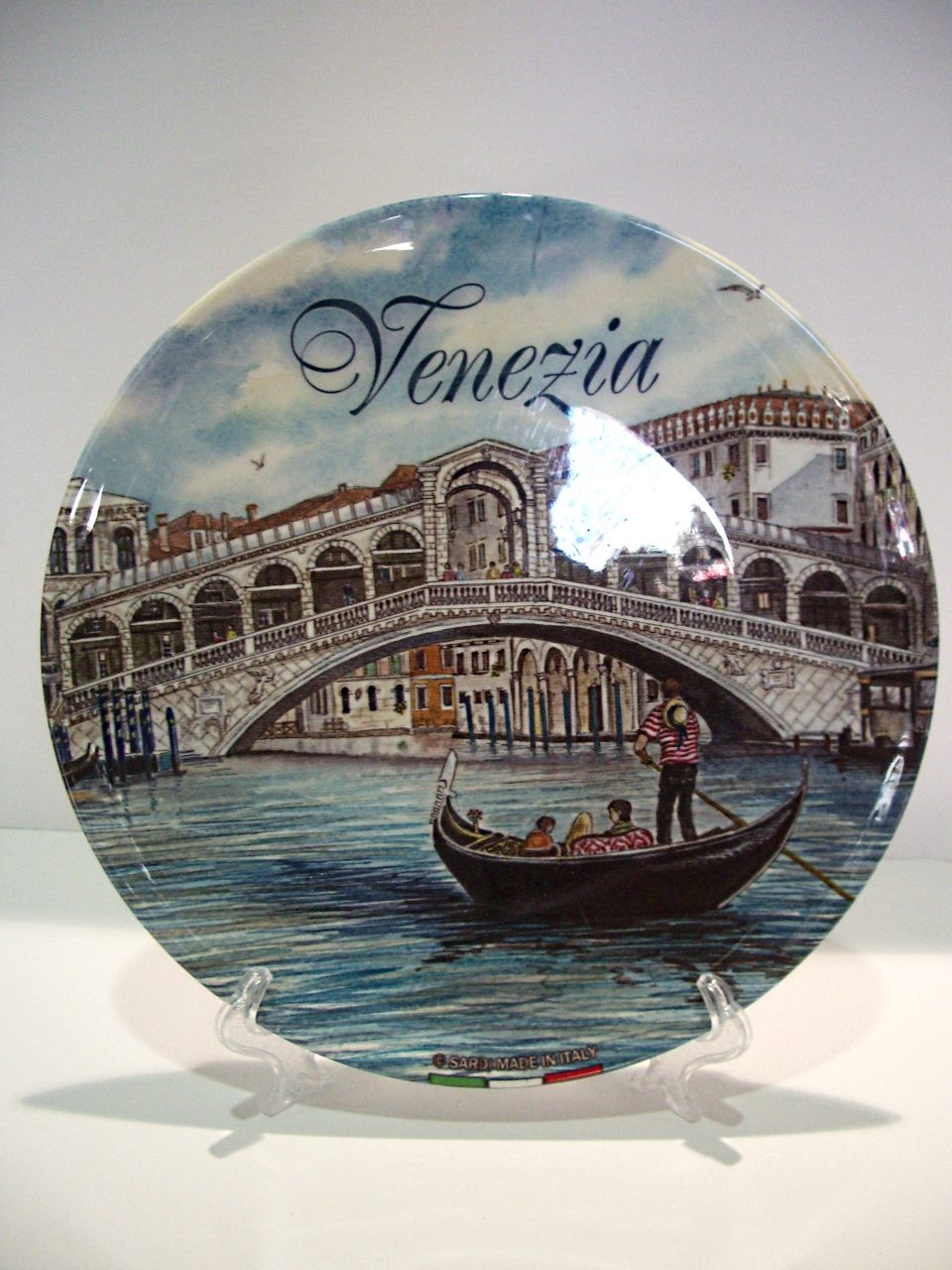 Piatto Venezia in ceramica