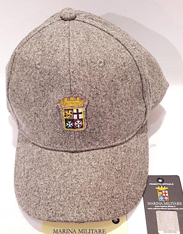 Cappello Marina Militare grigio