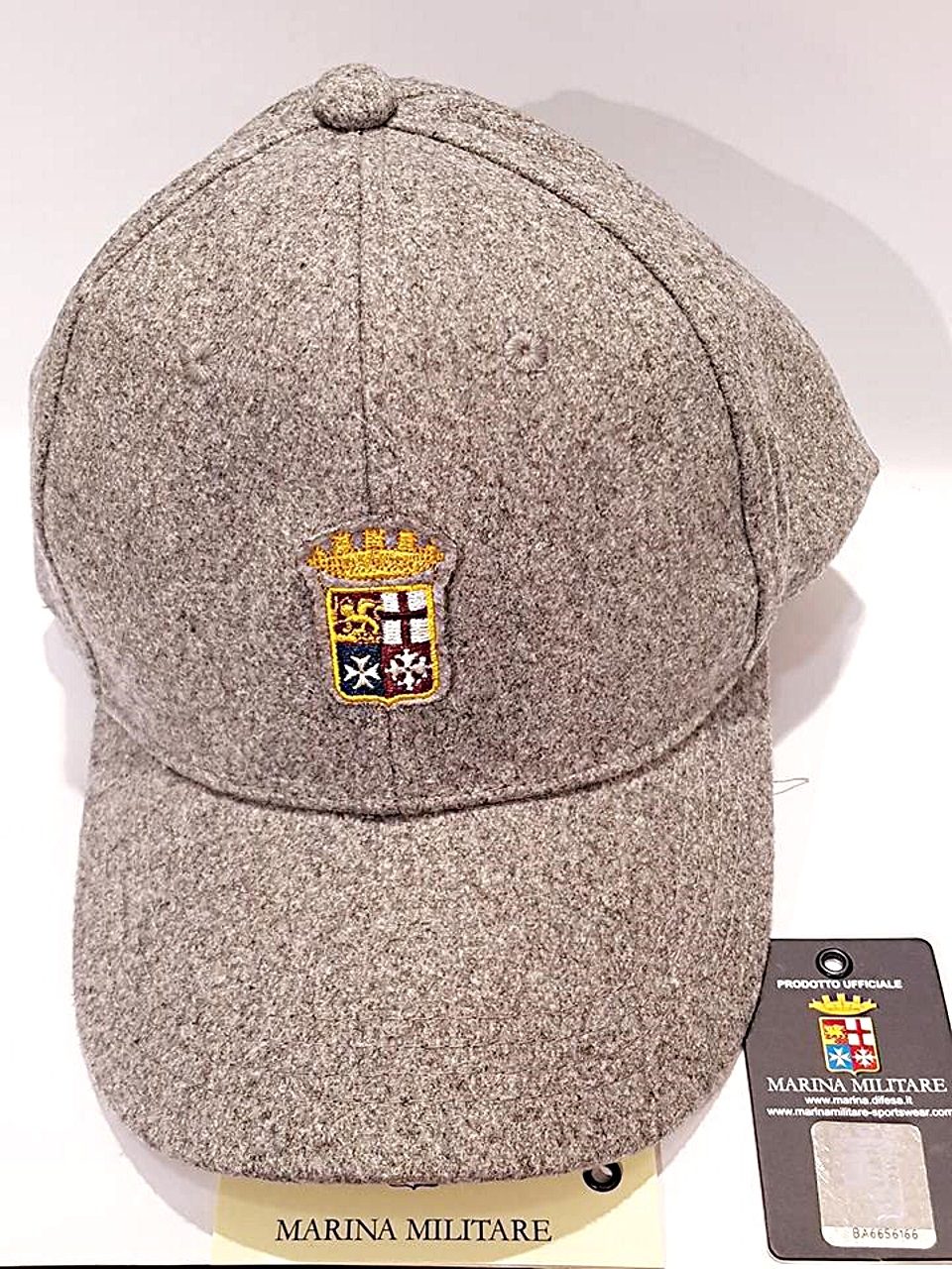 Cappello Marina Militare grigio