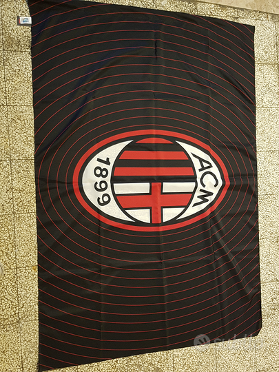 Bandiera Milan ufficiale — Venturini Souvenirs - Vetro di Murano e Souvenirs