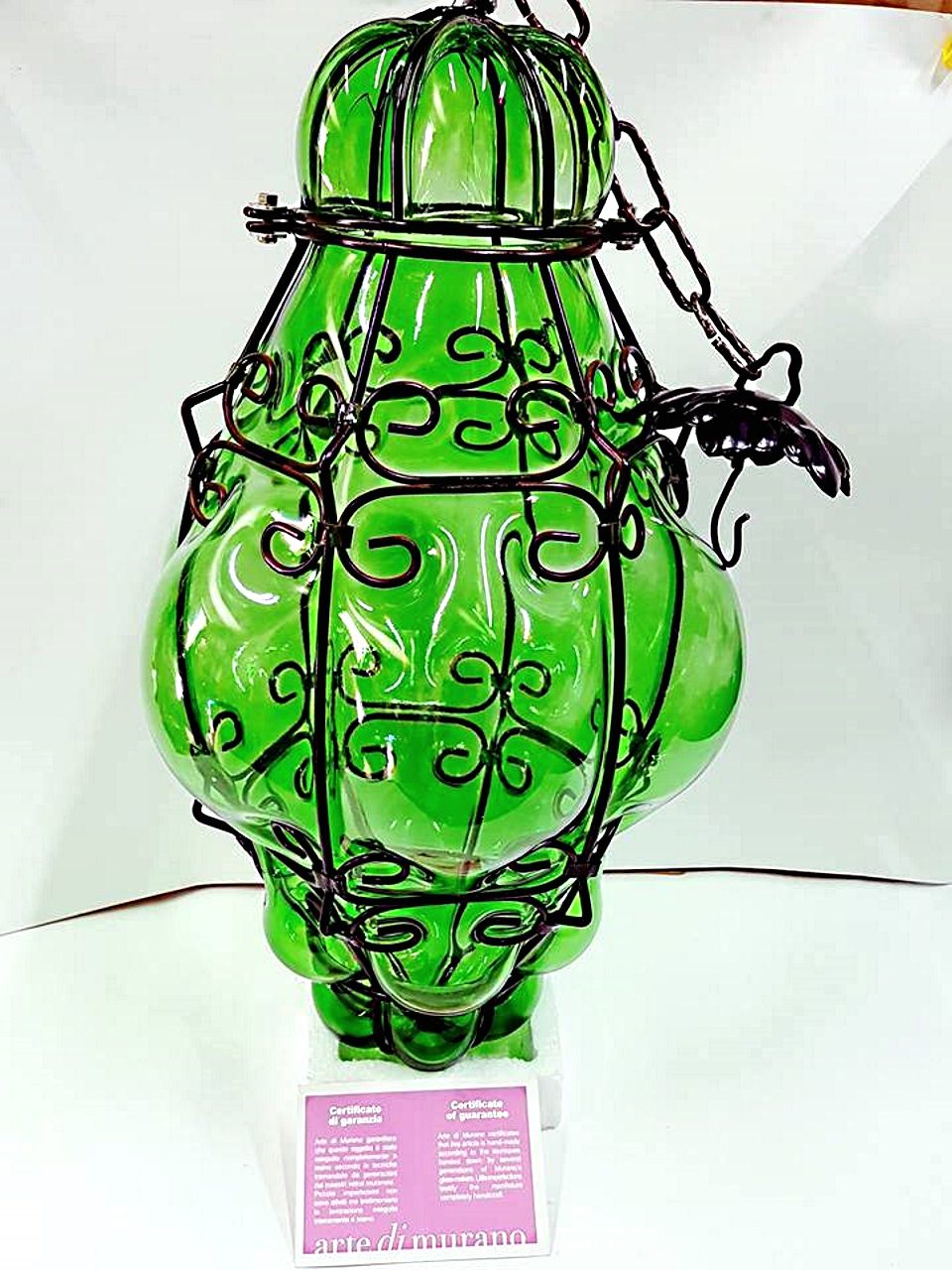 Lanterna veneziana cm 50 verde