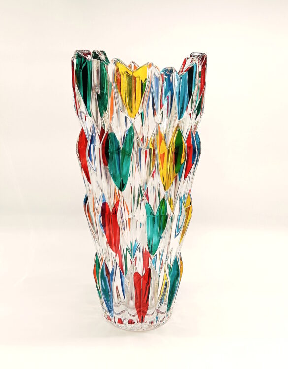 Vaso cristallo rettangoli