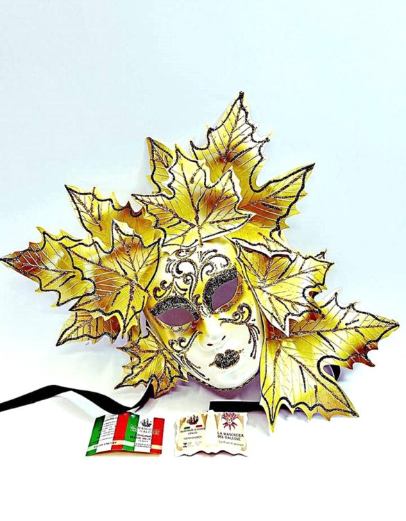 Maschera veneziana fico autunno cm 40
