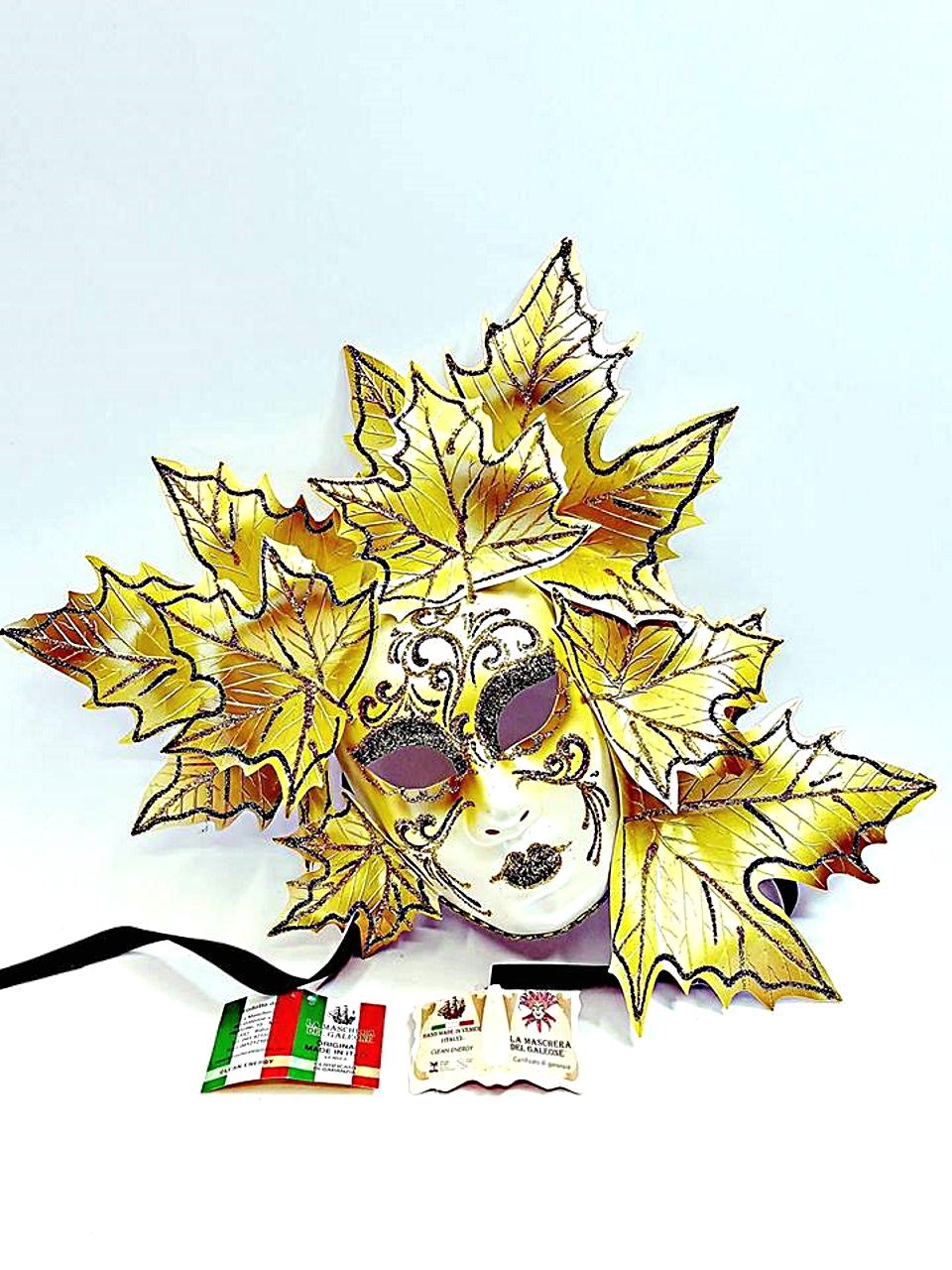 Maschera veneziana fico autunno cm 40