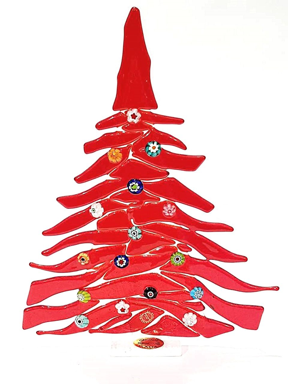 Albero di natale con murrine grande