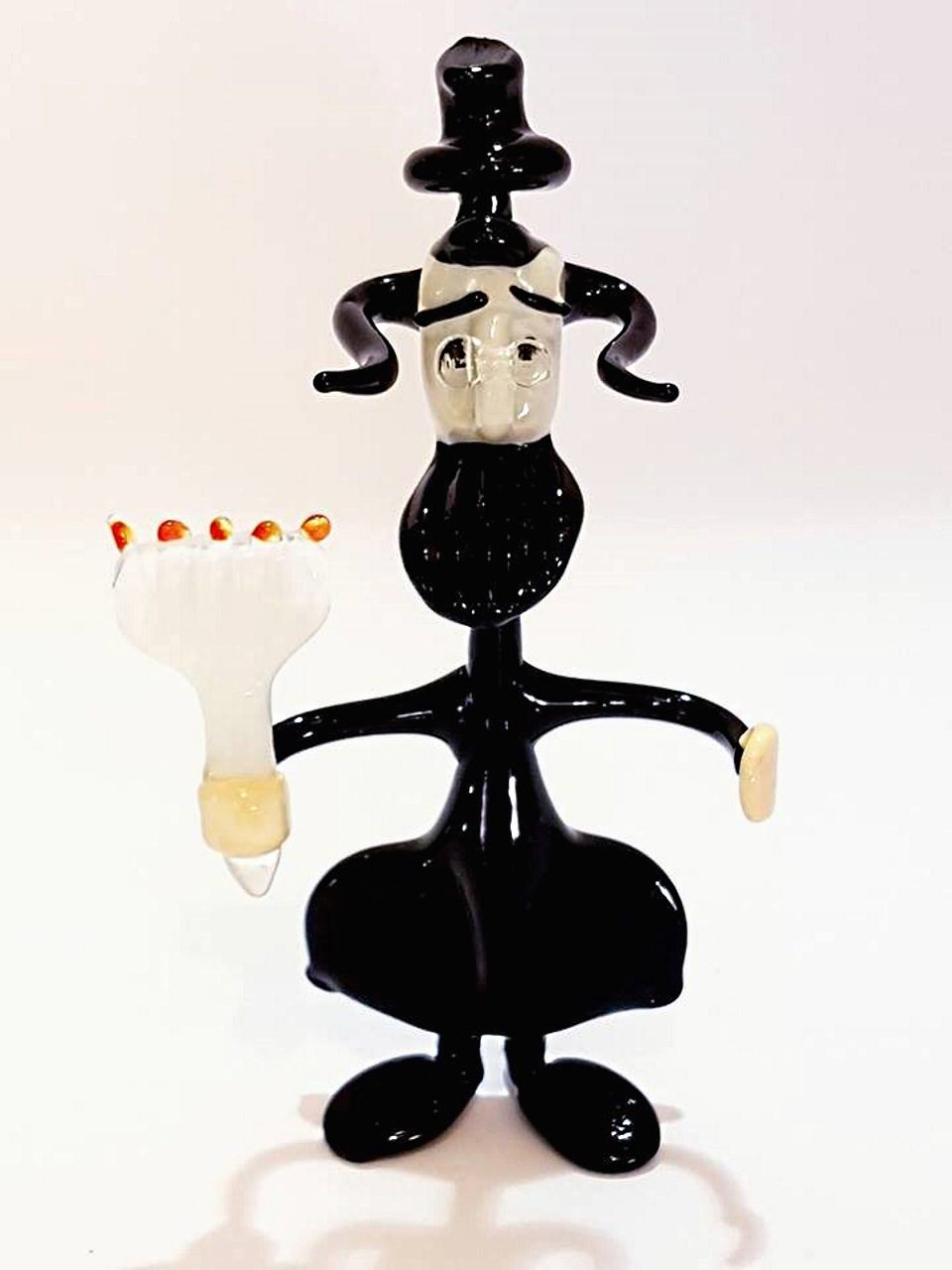Rabbino con Menorah
