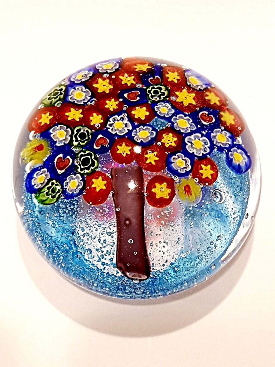 Fermacarte murrine albero della vita