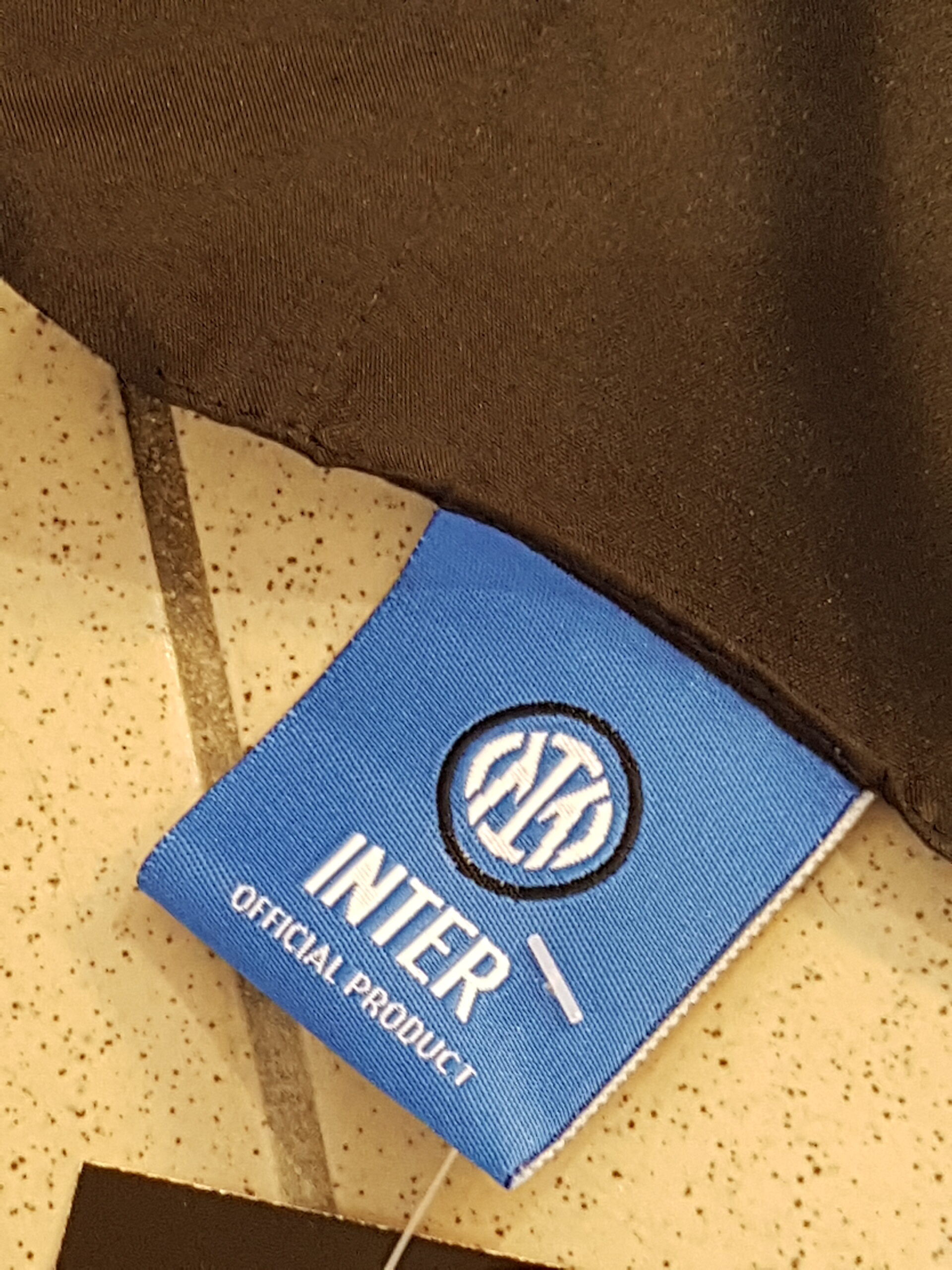 Bandiera Inter logo nuovo — Venturini Souvenirs - Vetro di Murano