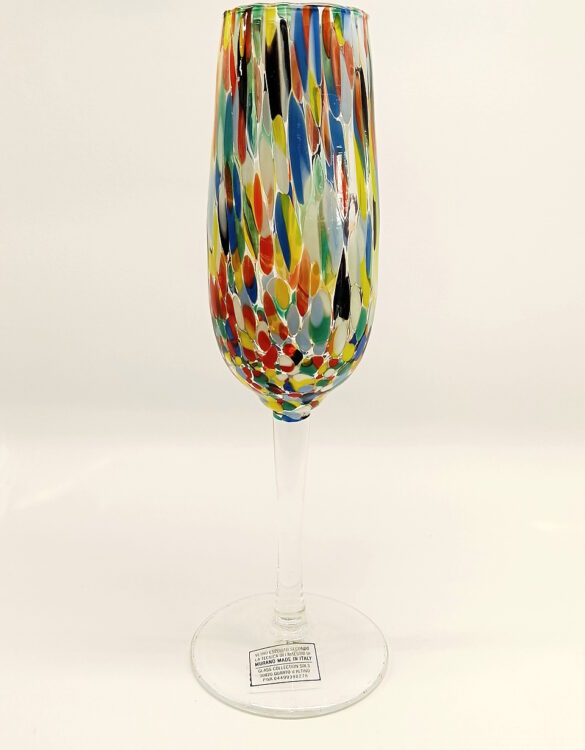 Bicchieri flûte murrine